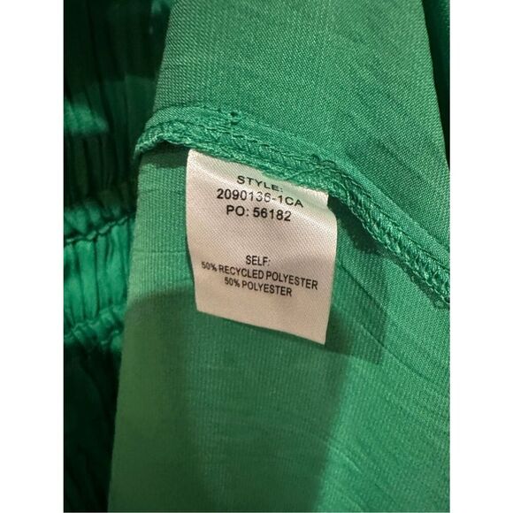 Anthropologie Current Air Brooklyn Midi Dress in Green Size L - Picture 6 of 7